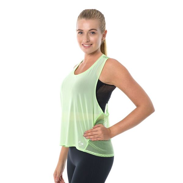 Beachbody Sheer Mesh Γυναικείο Αμάνικο, Μέγεθος: XS