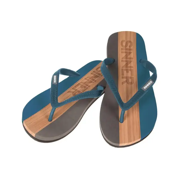 Sinner Capitola Men Drk Blue Lt Brown Ανδρικές Παντόφλες, Μέγεθος: 43