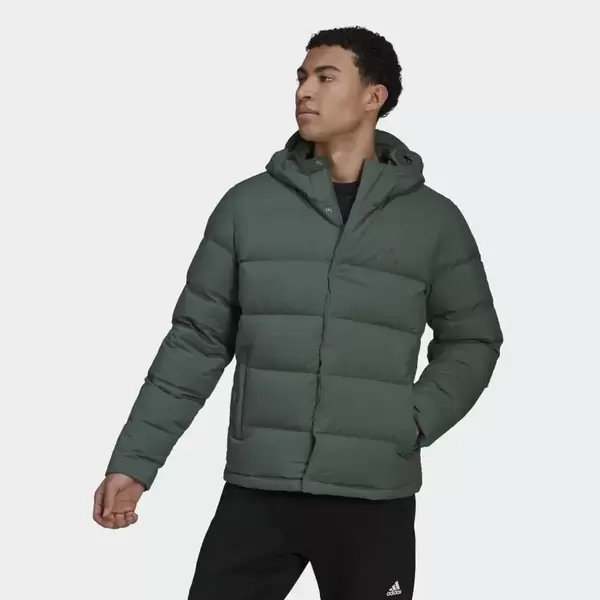 Adidas Helionic Hooded Down Men's Jacket, Size: XL