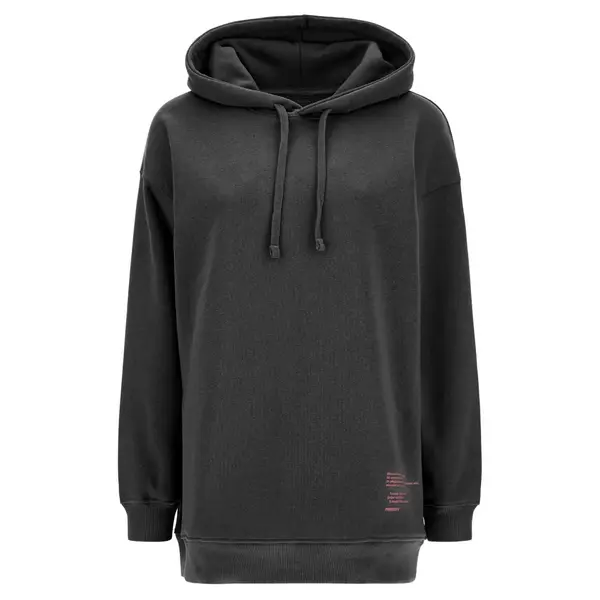 Freddy Γυναικείο Φούτερ Long comfort-fit hoodie with a lettering print, Μέγεθος: XS