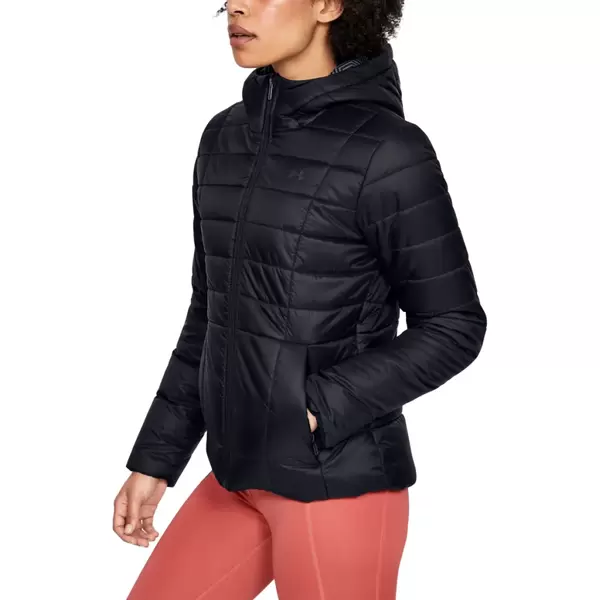 Under Armour Insulated Hooded Γυναικείο Μπουφάν, Μέγεθος: XS