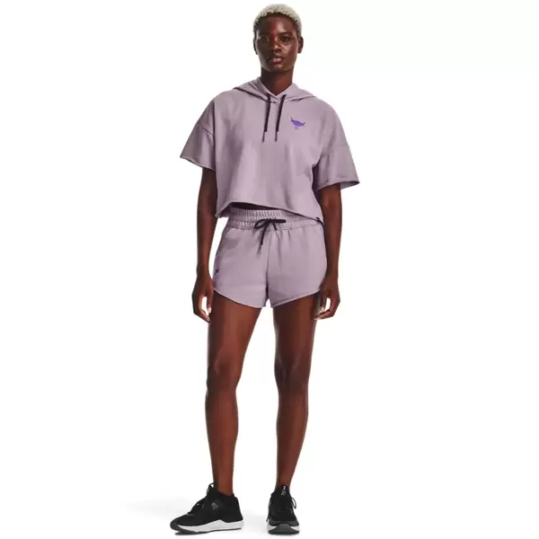 Under Armour Ua Pjt Rck Dsrpt Terry Short Γυναικείο Σόρτς, Μέγεθος: S