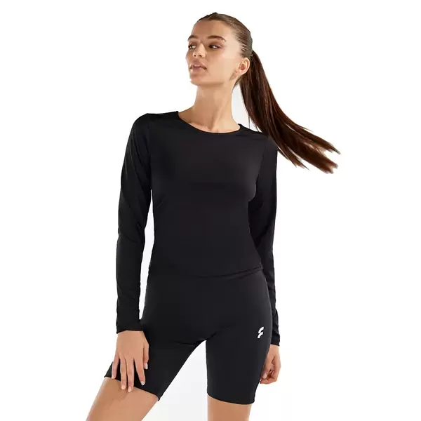 Freddy Slim-fit long sleeve t-shirt in stretch polyester, Size: M