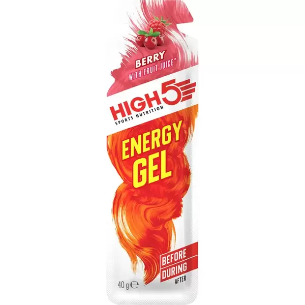High5 Energy Gel Aqua Caf Berry 40g, Μέγεθος: 1