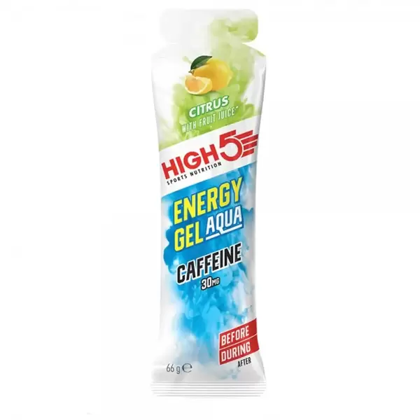 High5 Energy Gel Aqua Caffeine Citrus 66g, Μέγεθος: 1