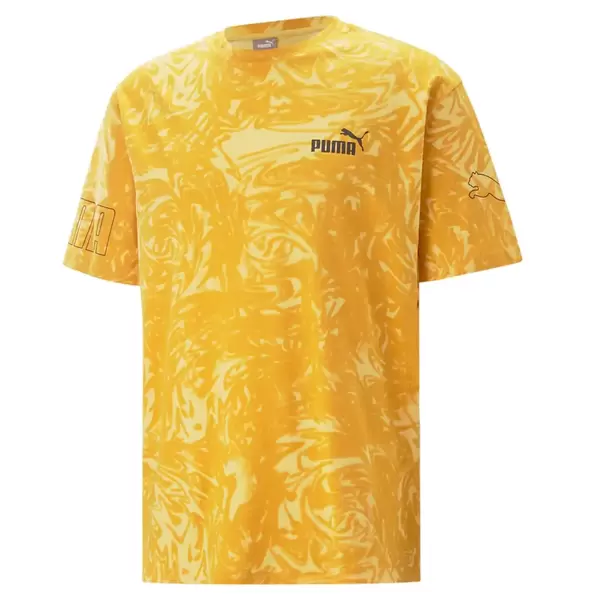 Puma Power Summer Aop Men's T-Shirt, Size: S