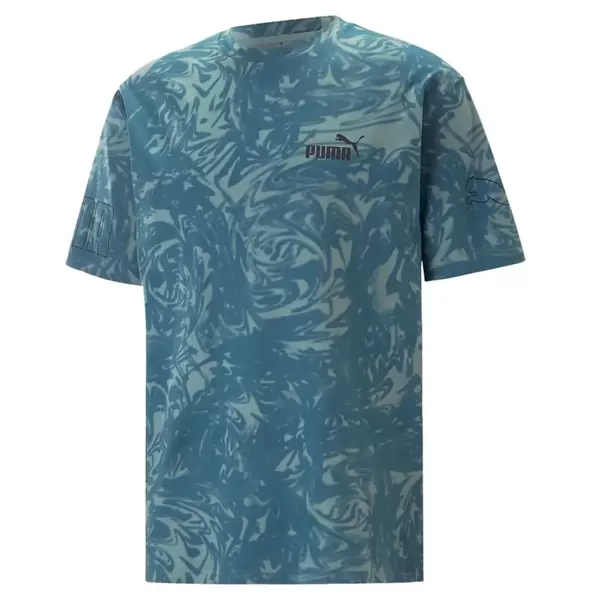 Puma Power Summer Aop Tee Ανδρικό Κοντομάνικο, Μέγεθος: L