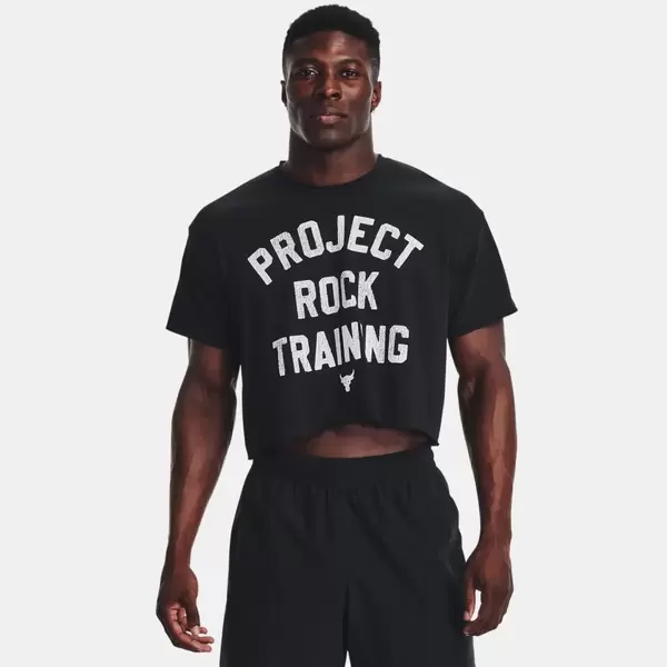 Under Armour Pjt Rock Hw Cutoff T Ανδρικό Κοντομάνικο, Μέγεθος: L