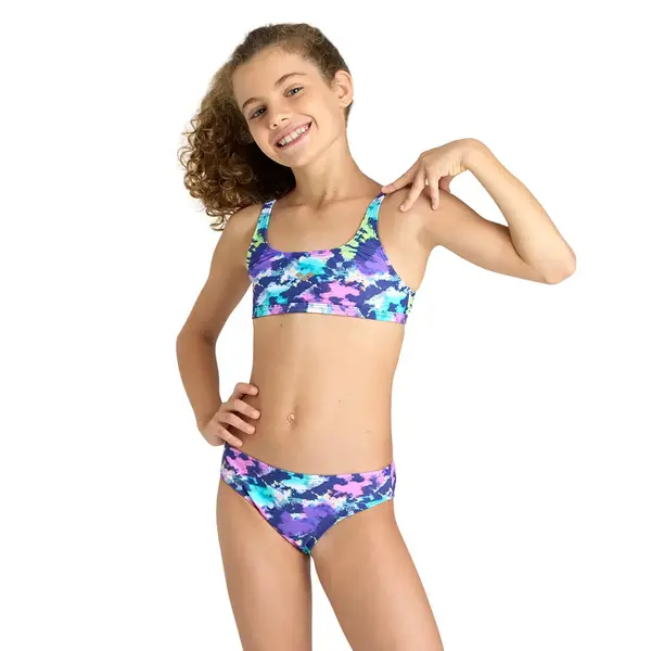 Arena Tie And Dye Bikini Top Παιδικό Μαγιό, Μέγεθος: 6Y