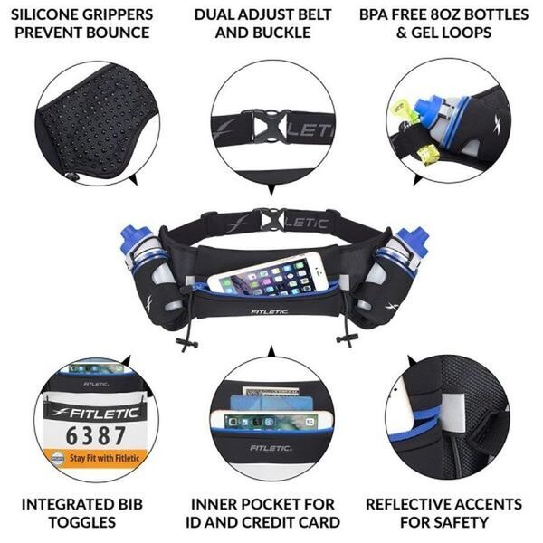 Hydra 16 Hydration Belt, Μέγεθος: S, 4 image