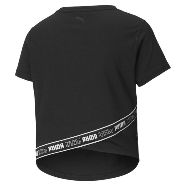 Puma Train Logo Tape Ss Tee Women's T-Shirt, Size: M, 2 image