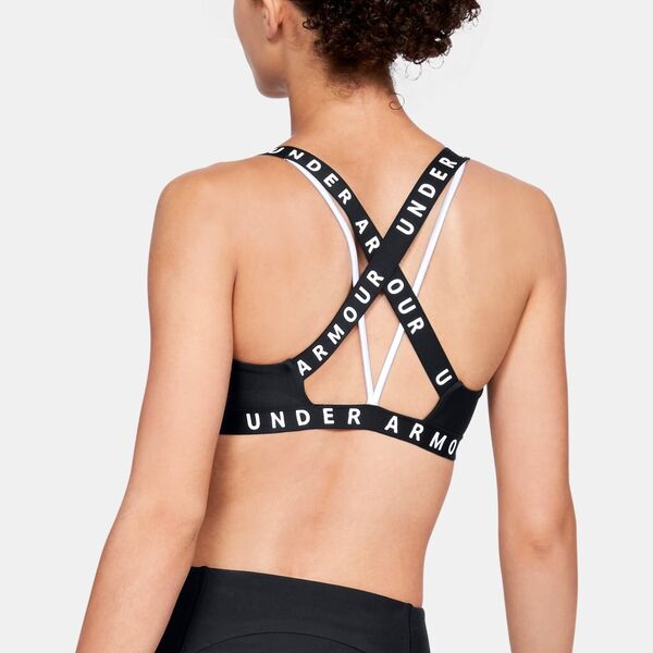 Under Armour Wordmark Strappy Sportlette Women's Top Bra, Size: M, 2 image