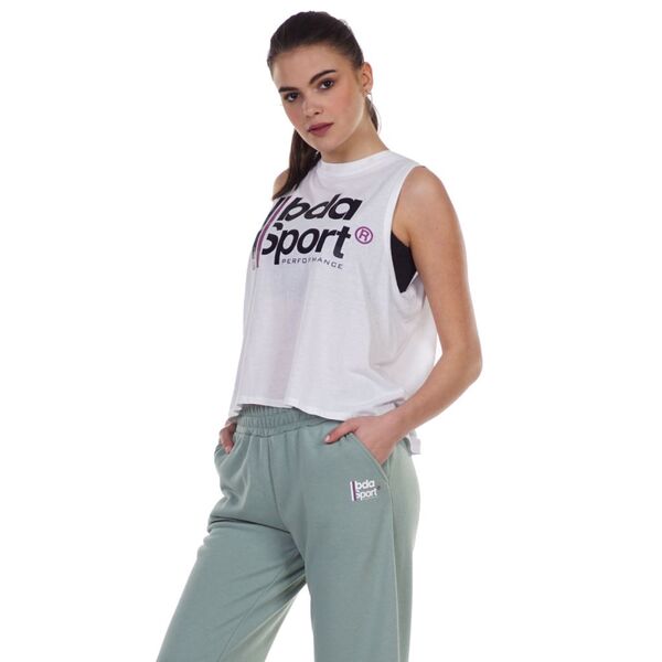 Body Action Women'S Loose Fit Tank Women's Tank Top, Size: L, 4 image